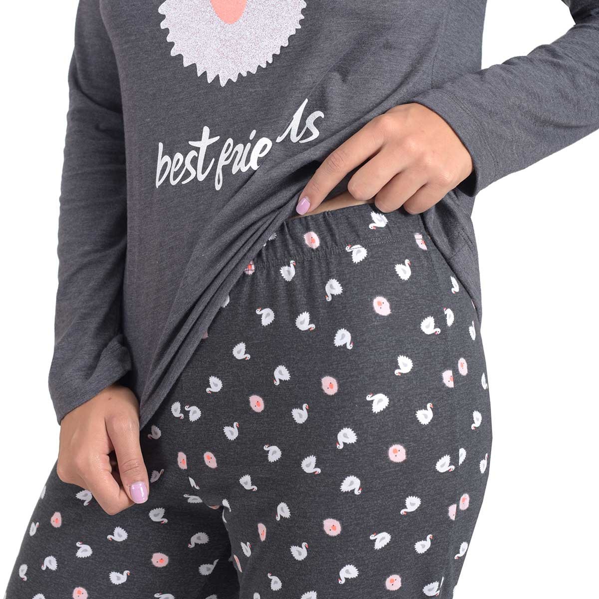 Pijama con Estampado Best Friends la Nuit