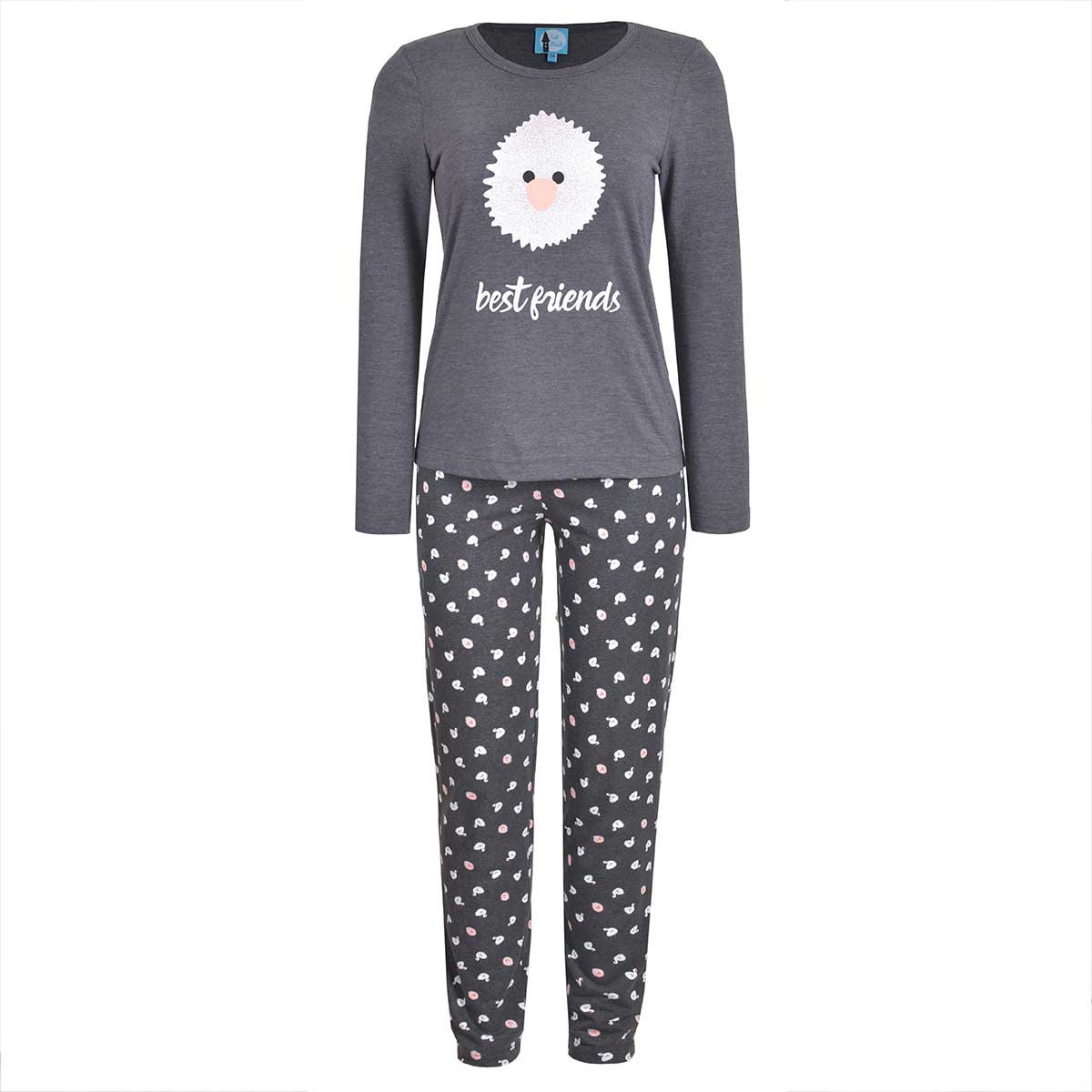 Pijama con Estampado Best Friends la Nuit