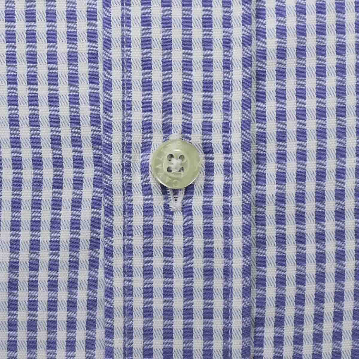 Camisa de Vestir Azul Slim Cavalier