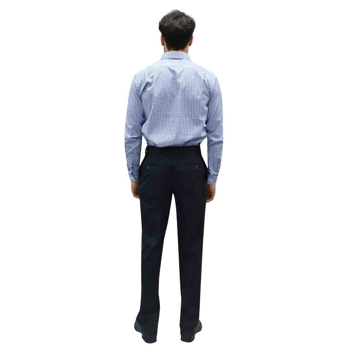 Camisa de Vestir Azul Corte Slim Chaps