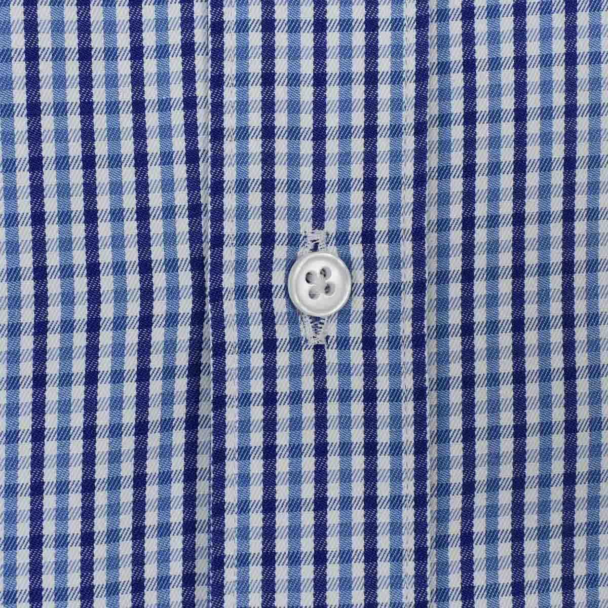 Camisa de Vestir Azul Corte Slim Chaps