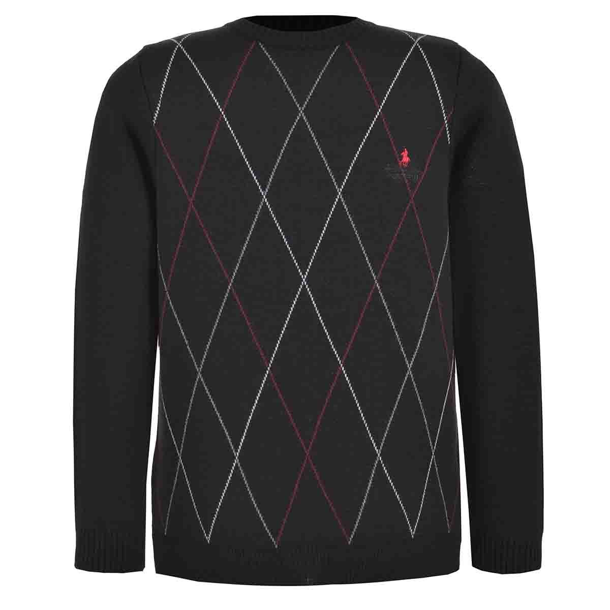 Suéter Cuello Redondo con Rombos Polo Club
