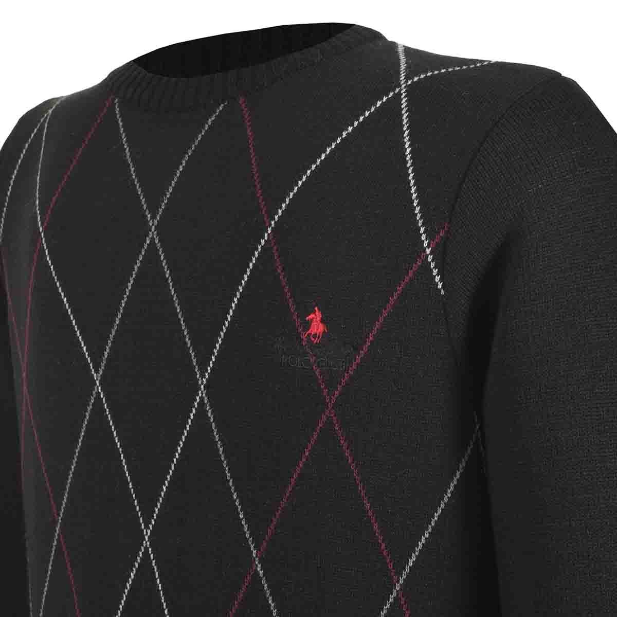 Suéter Cuello Redondo con Rombos Polo Club