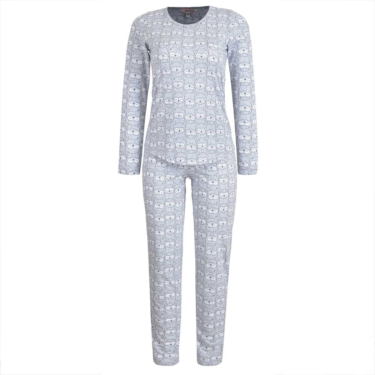 Pijama Estampada de Peresosos Incanto