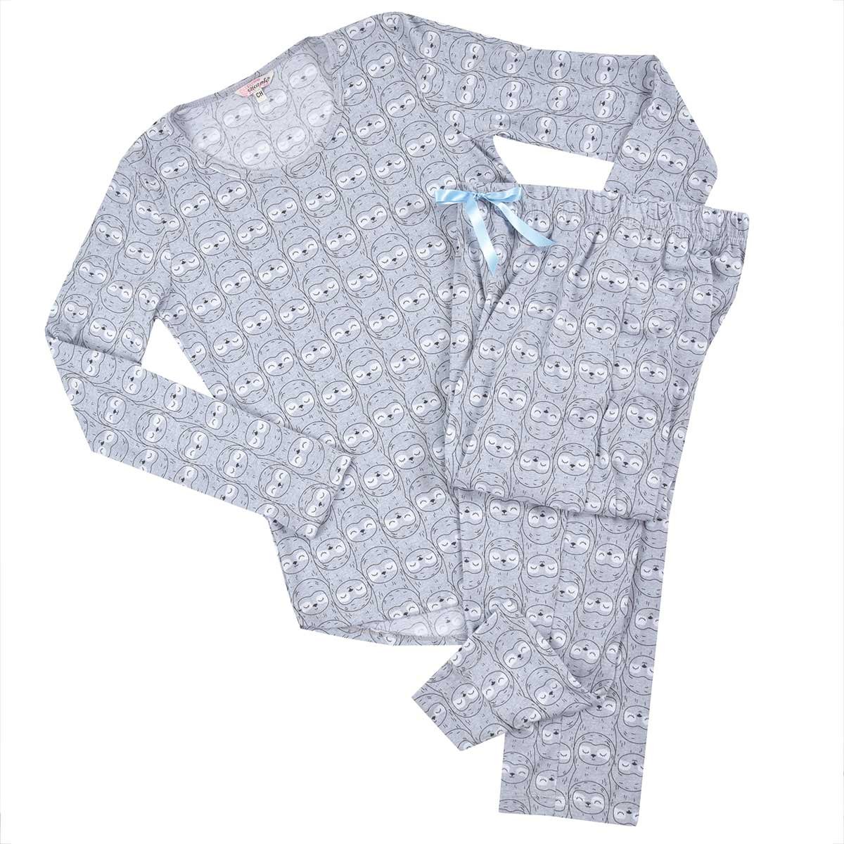 Pijama Estampada de Peresosos Incanto