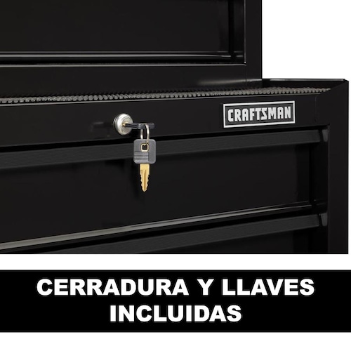 Modular Inferior Negro para Herramientas Serie 1000, 4 Cajones Craftsman