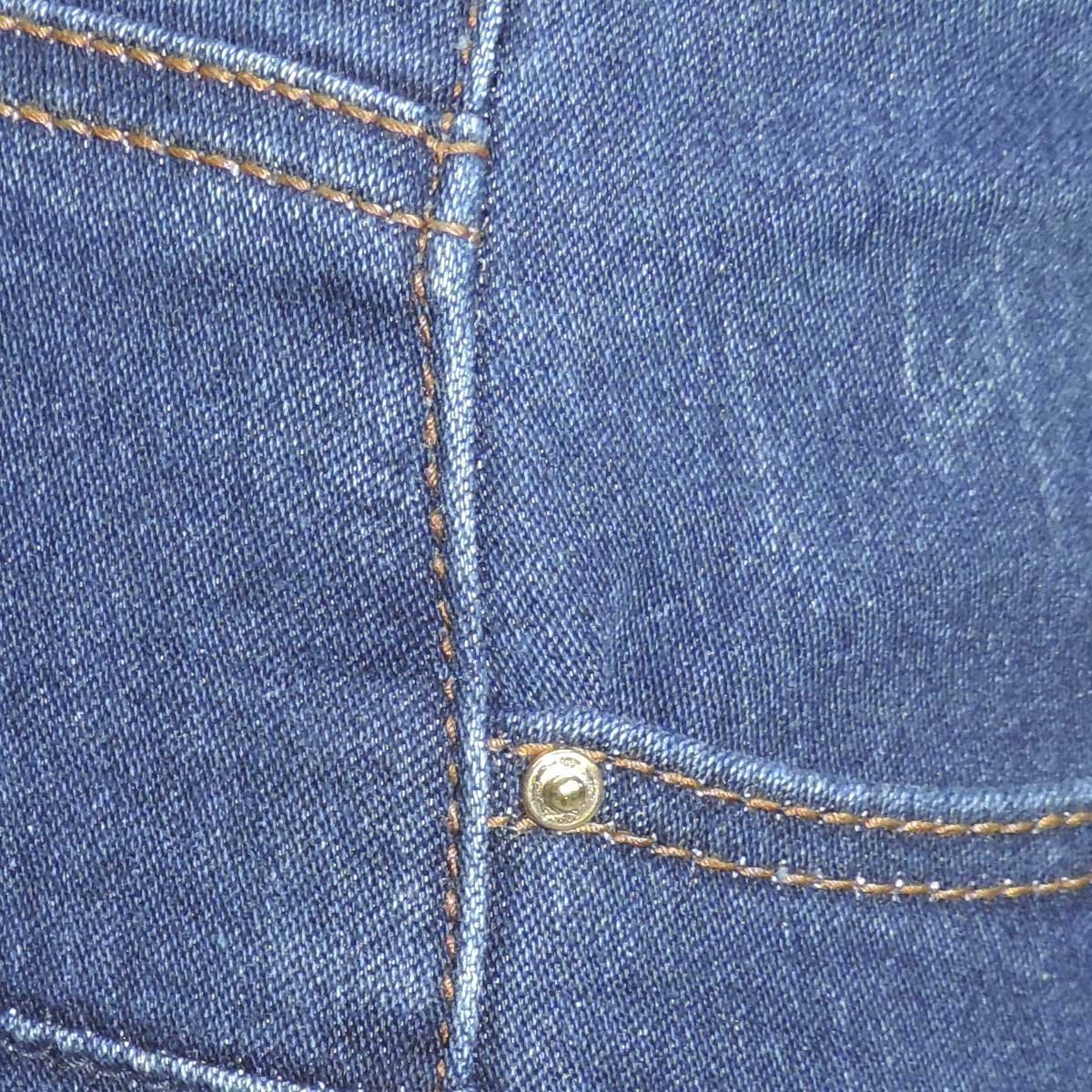 Jeans Pump Skinny Pretina Ancha 2 Botones Berona