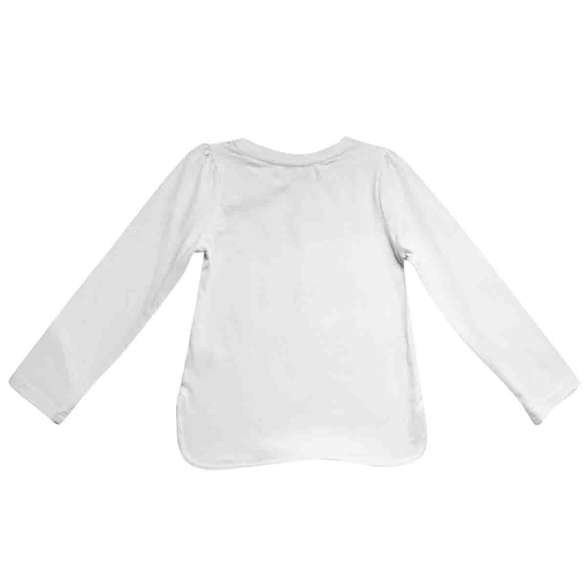 Playera Manga Larga con Aplique Let´s Go