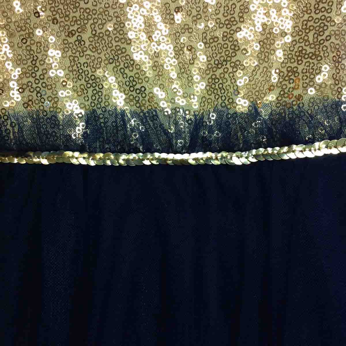 Vestido de Lentejuela y Mesh Let´s Go