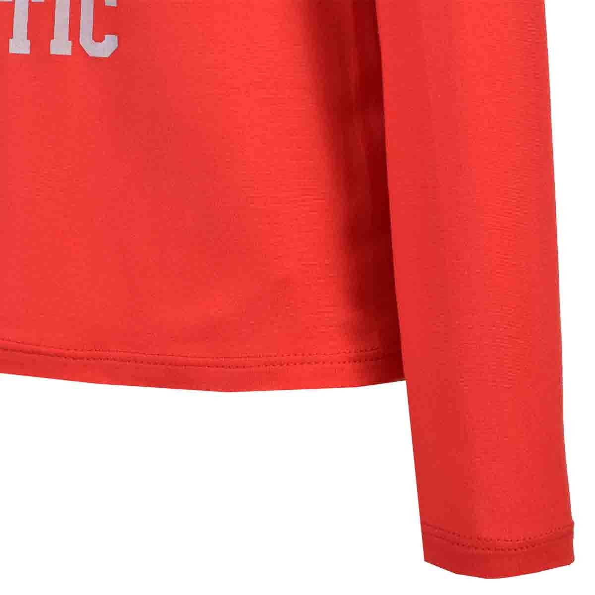Playera Estampada Rojo Combinado Manga Larga Royal Polo Club