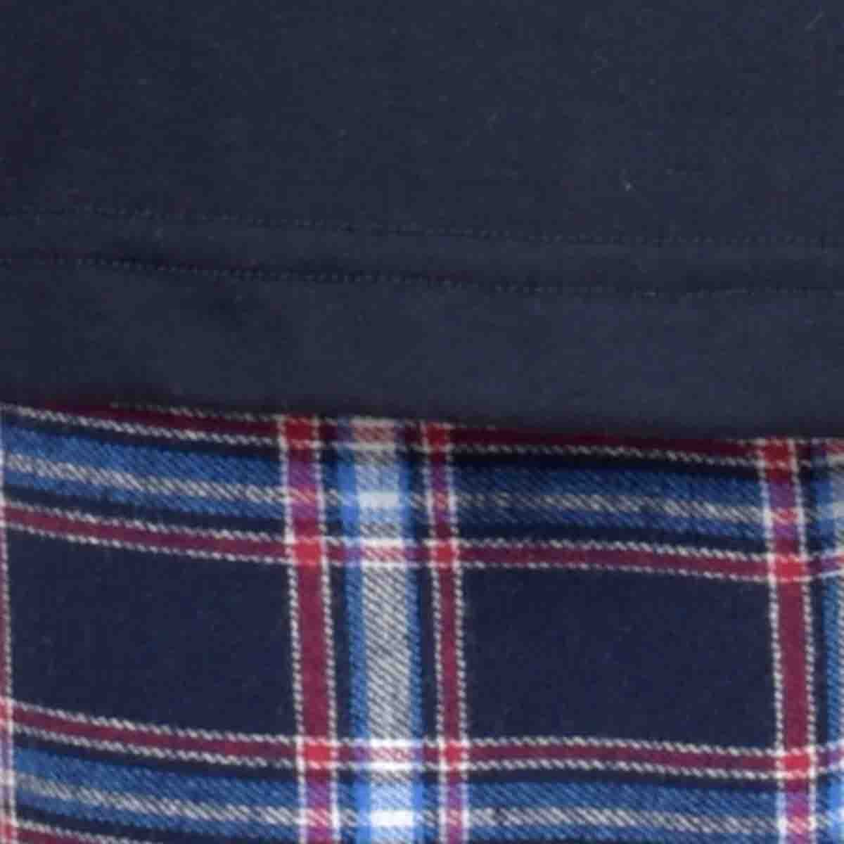 Pijama Manga Larga de Franela Carlo Corinto