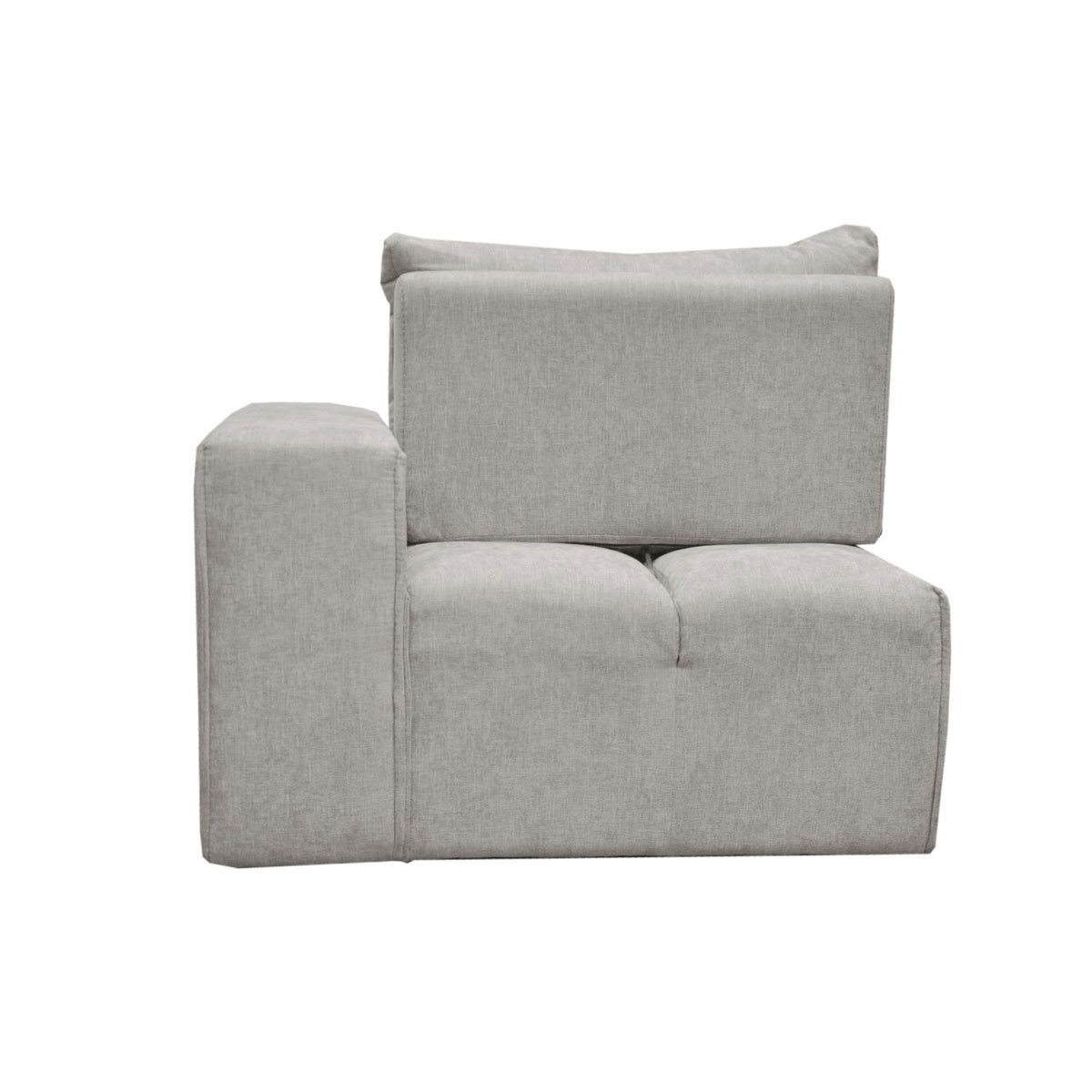 Modelo Ukima Estilo Contemporáneo Color Gris Claro Tipo de Sala 1 Material Del Tapiz Poliéster Incluye Reclinables Si Cuidados No Exponer el Mueble a la Luz Directa Del Sol Recomendaciones de Limpieza Aspirar Uniformemente, Limpiar con un Paño Húmedo Y Secar Alto (Cm) 90 Frente (Cm) 103 Fondo (Cm) 120 Peso (Kg) 41 Alto (Cm) con Empaque 95 Frente (Cm) con Empaque 108 Fondo (Cm) con Empaque 125 Peso (Kg) con Empaque 45Sillón Derecho Ukima Gris Muebles Liz