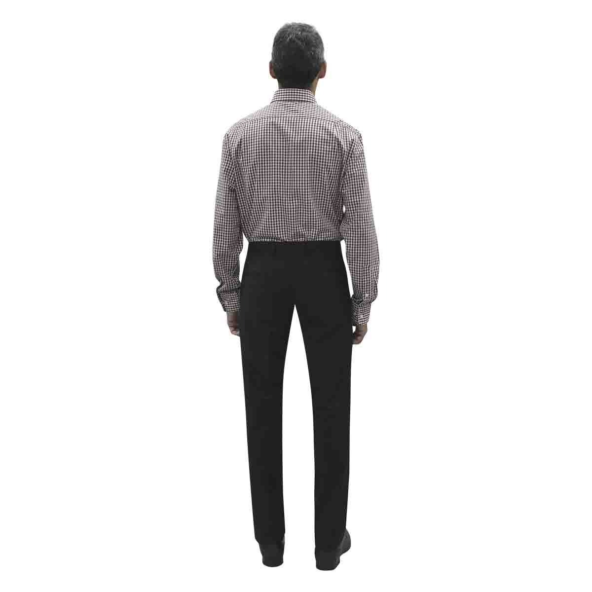 Camisa de Vestir Vino Corte Regular Tommy Hilfiger