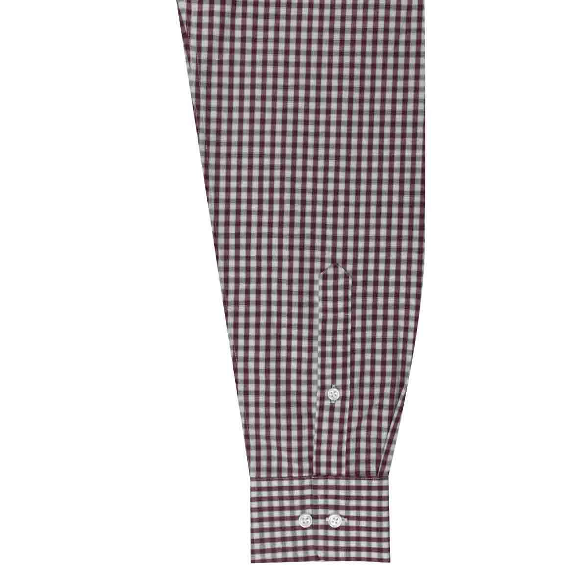 Camisa de Vestir Vino Corte Regular Tommy Hilfiger