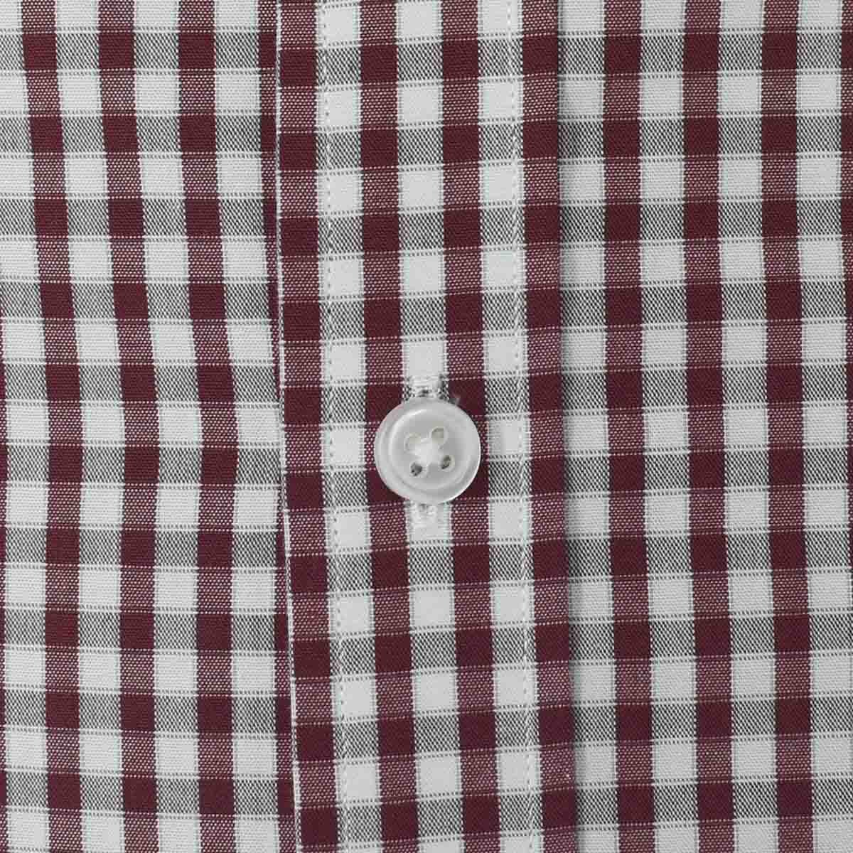 Camisa de Vestir Vino Corte Regular Tommy Hilfiger