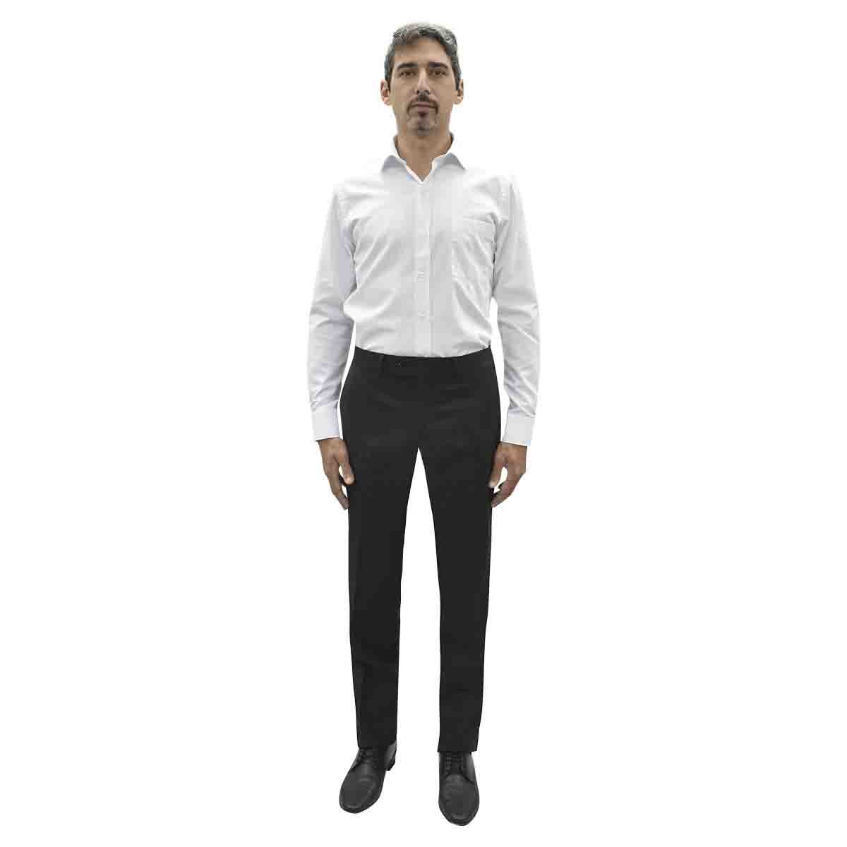 Camisa de Vestir Blanca Slim Cavalier