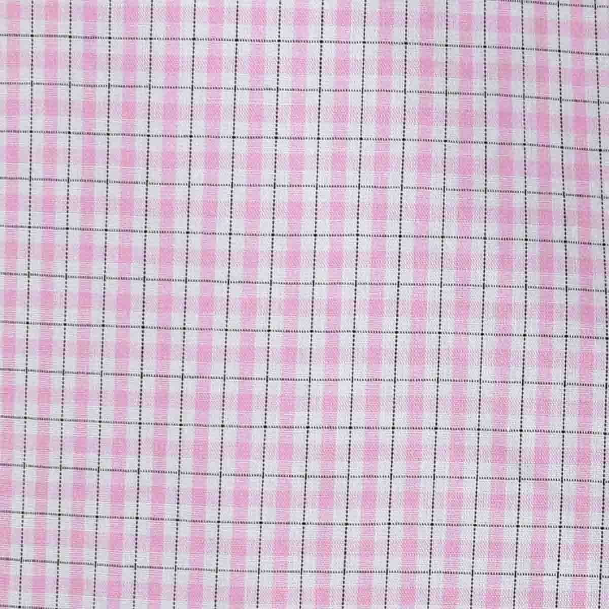 Camisa de Vestir Manga Larga Rosa Combinado Nina Ricci para Caballero