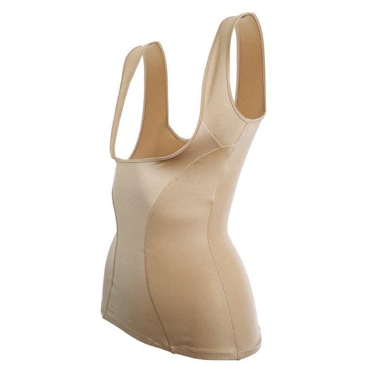 Camisa de Control Doble Vista Color Latte Maidenform