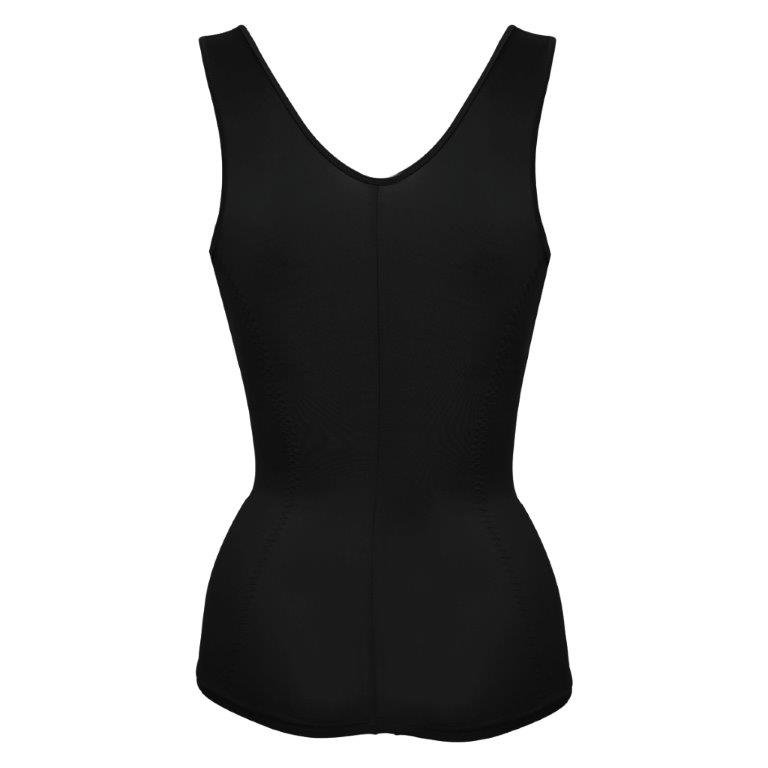 Camisa de Control Doble Vista Color Negro Maidenform