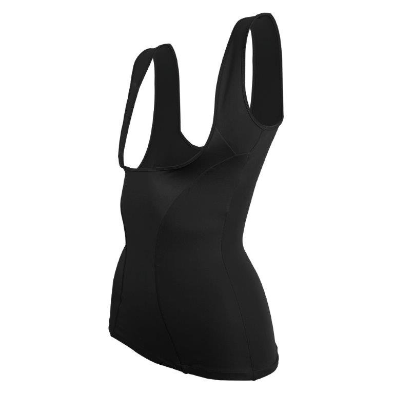 Camisa de Control Doble Vista Color Negro Maidenform