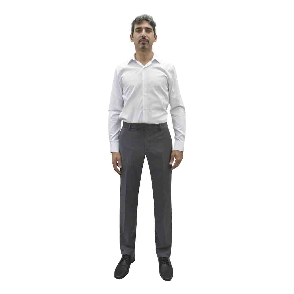 Camisa de Vestir Blanca Corte Ultra Slim Chaps