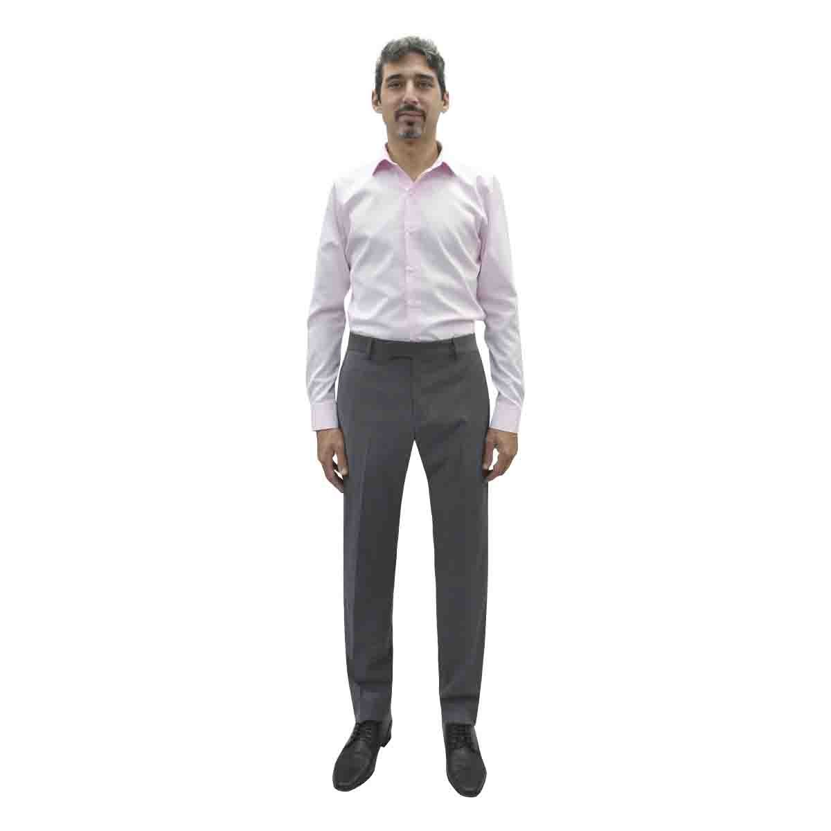 Camisa de Vestir Rosa Corte Ultra Slim Chaps