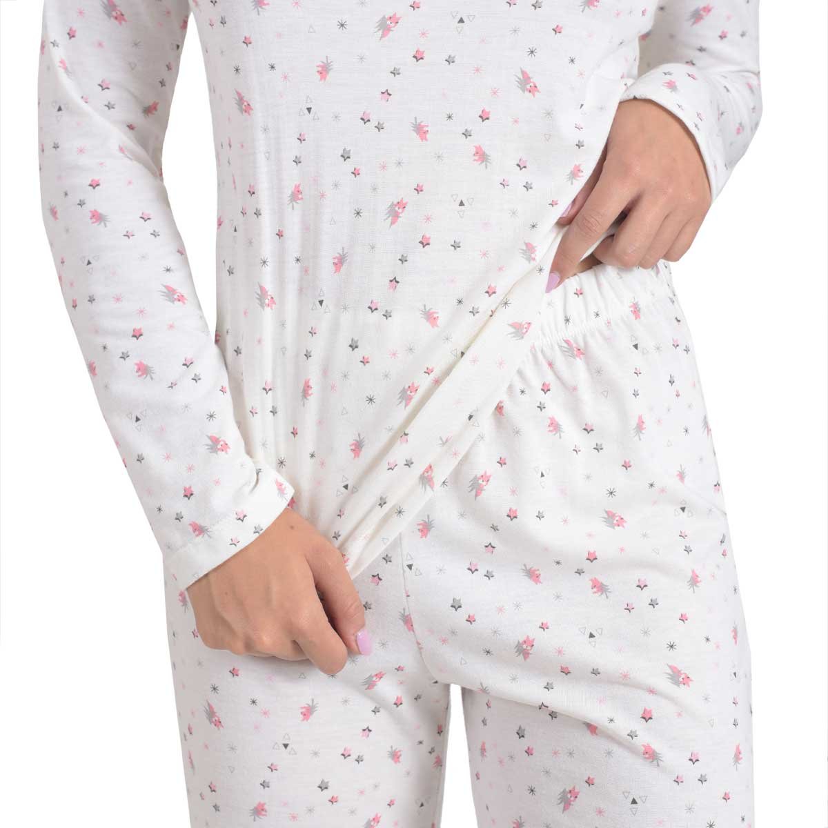 Pijama Chifon con Estampado la Nuit