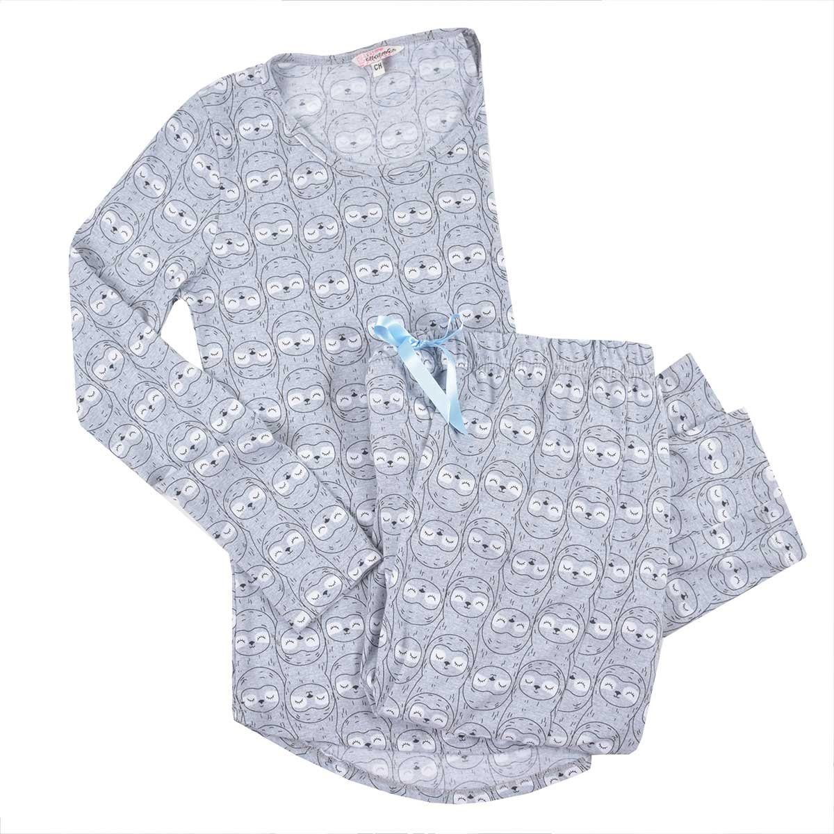 Pijama Estampada de Peresosos Incanto