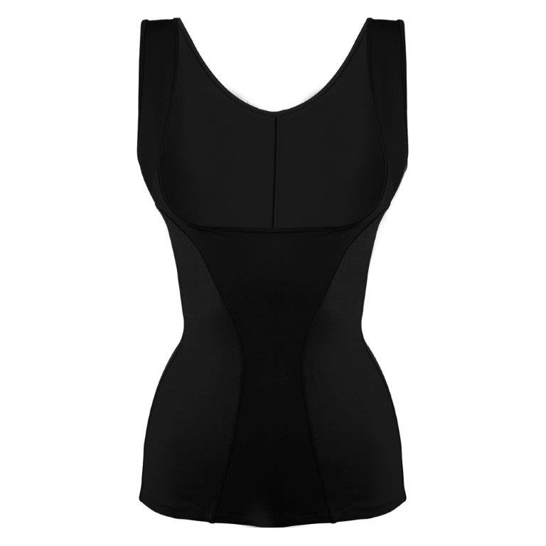 Camisa de Control Doble Vista Color Negro Maidenform