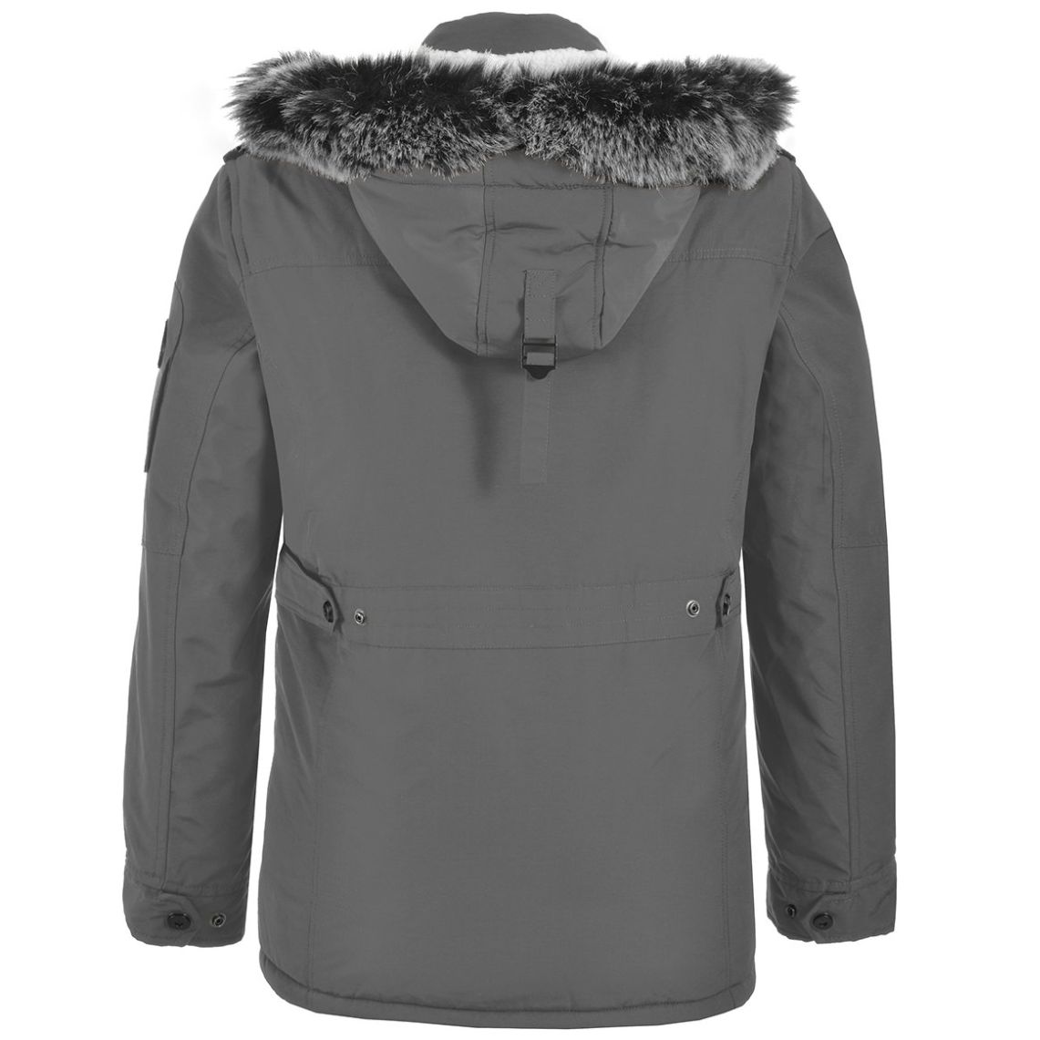 Chamarra Cazadora con Gorro Banana Limon para Caballero