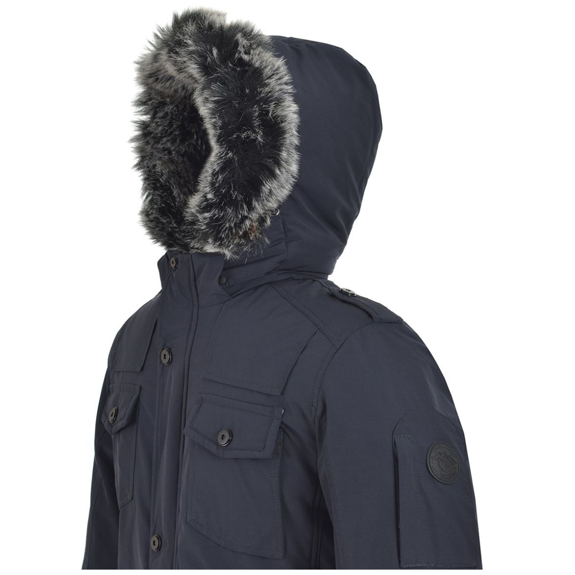 Chamarra Cazadora con Gorro Banana Limon para Caballero