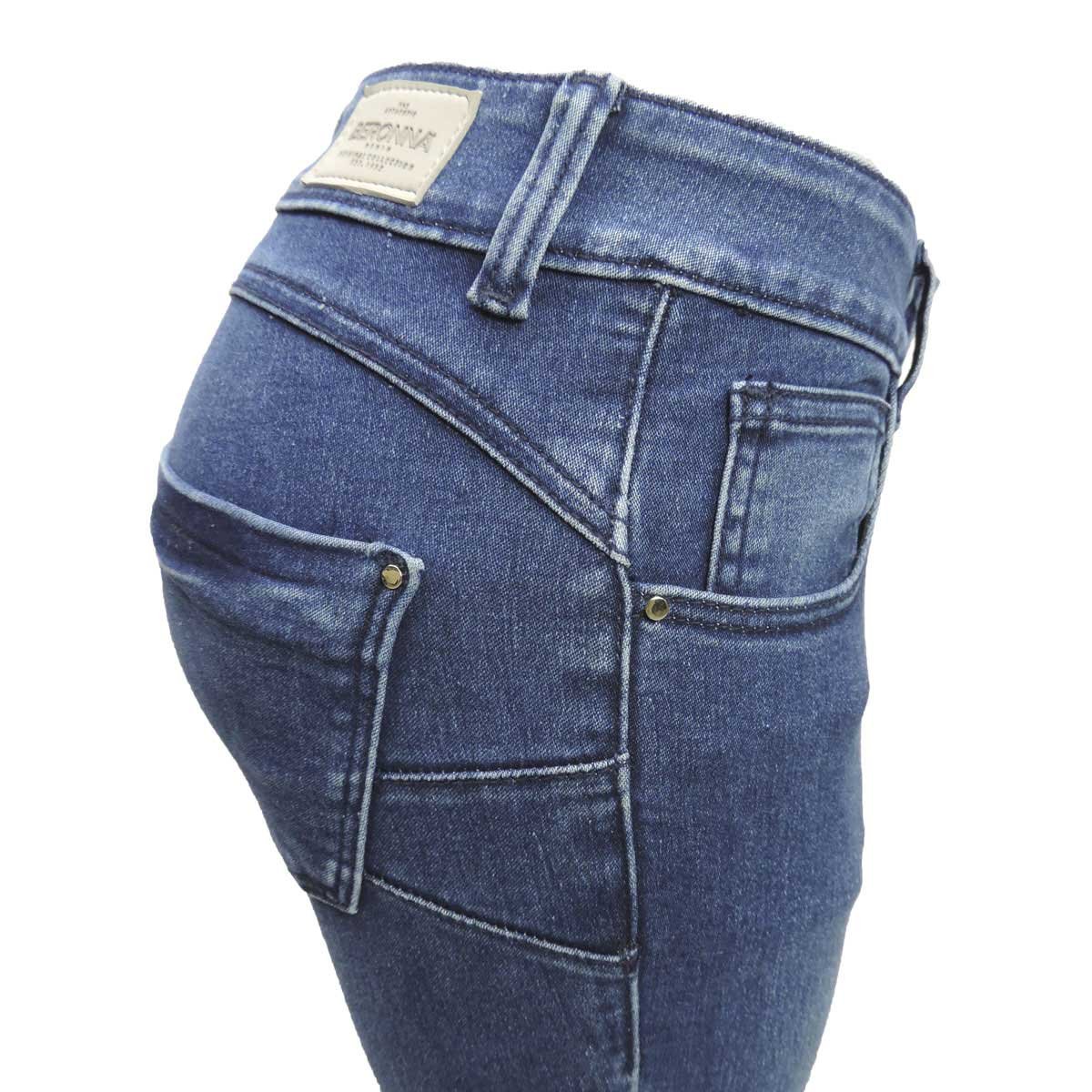 Jeans Skinny Detalle en Bastilla Berona