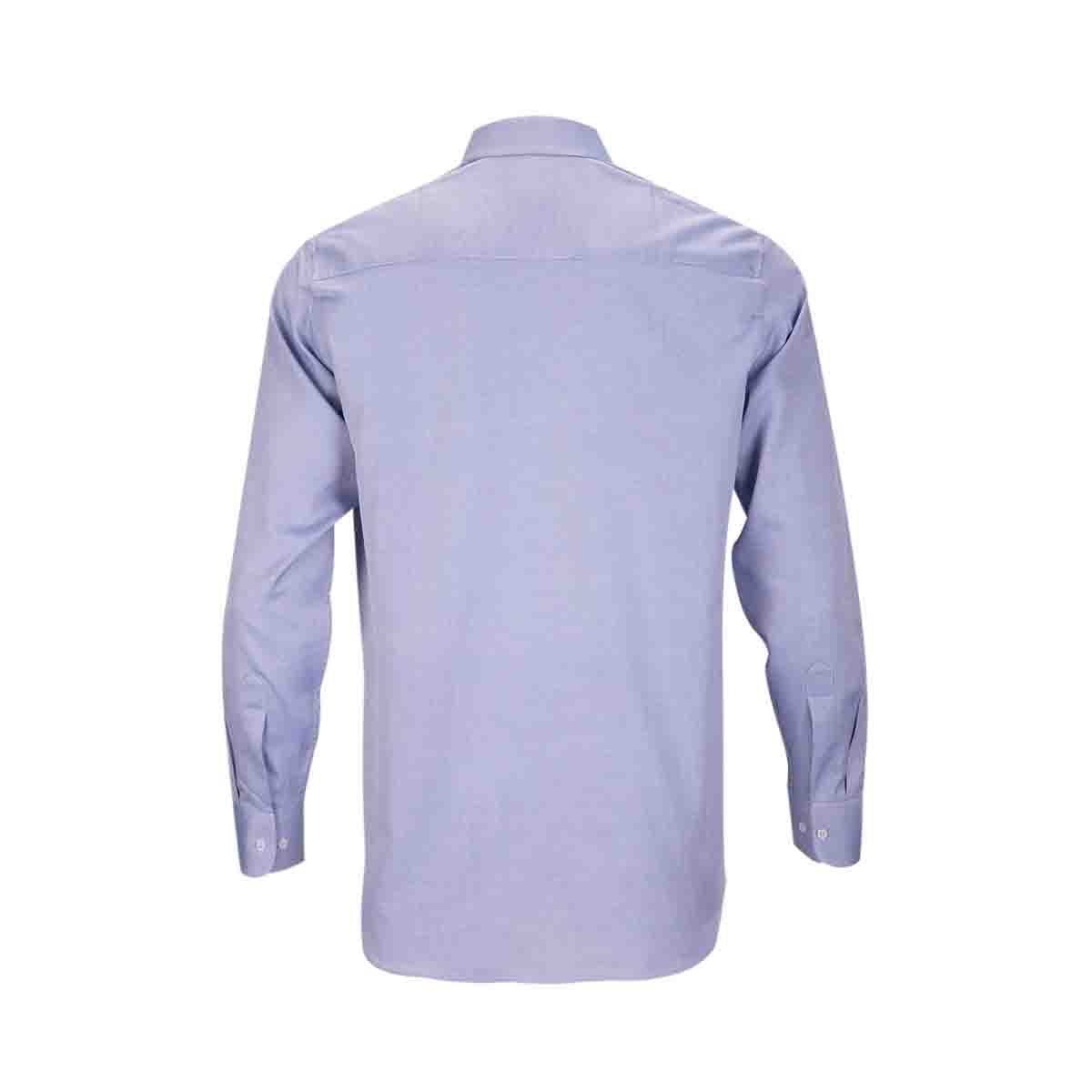Camisa de Vestir Azul Combinado Bruno Magnani para Caballero