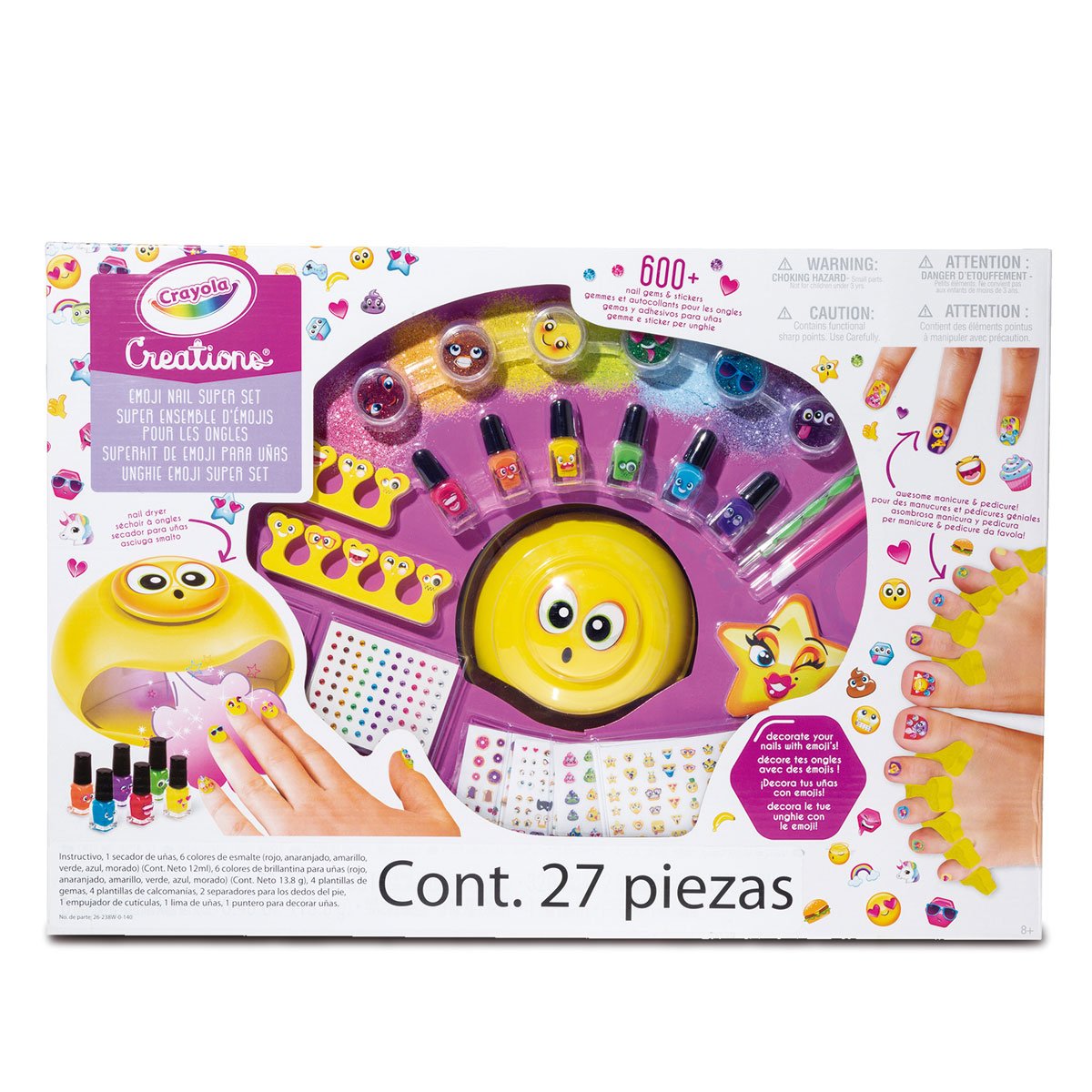 Emoji Mani Pedi Super Set Crayola