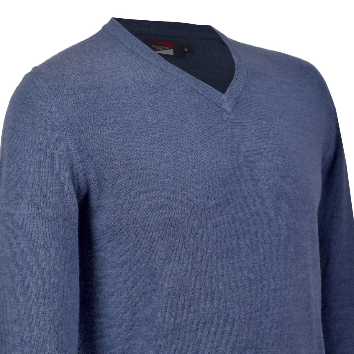 Suéter Cuello V Cashmere Touch Carlo Corinto