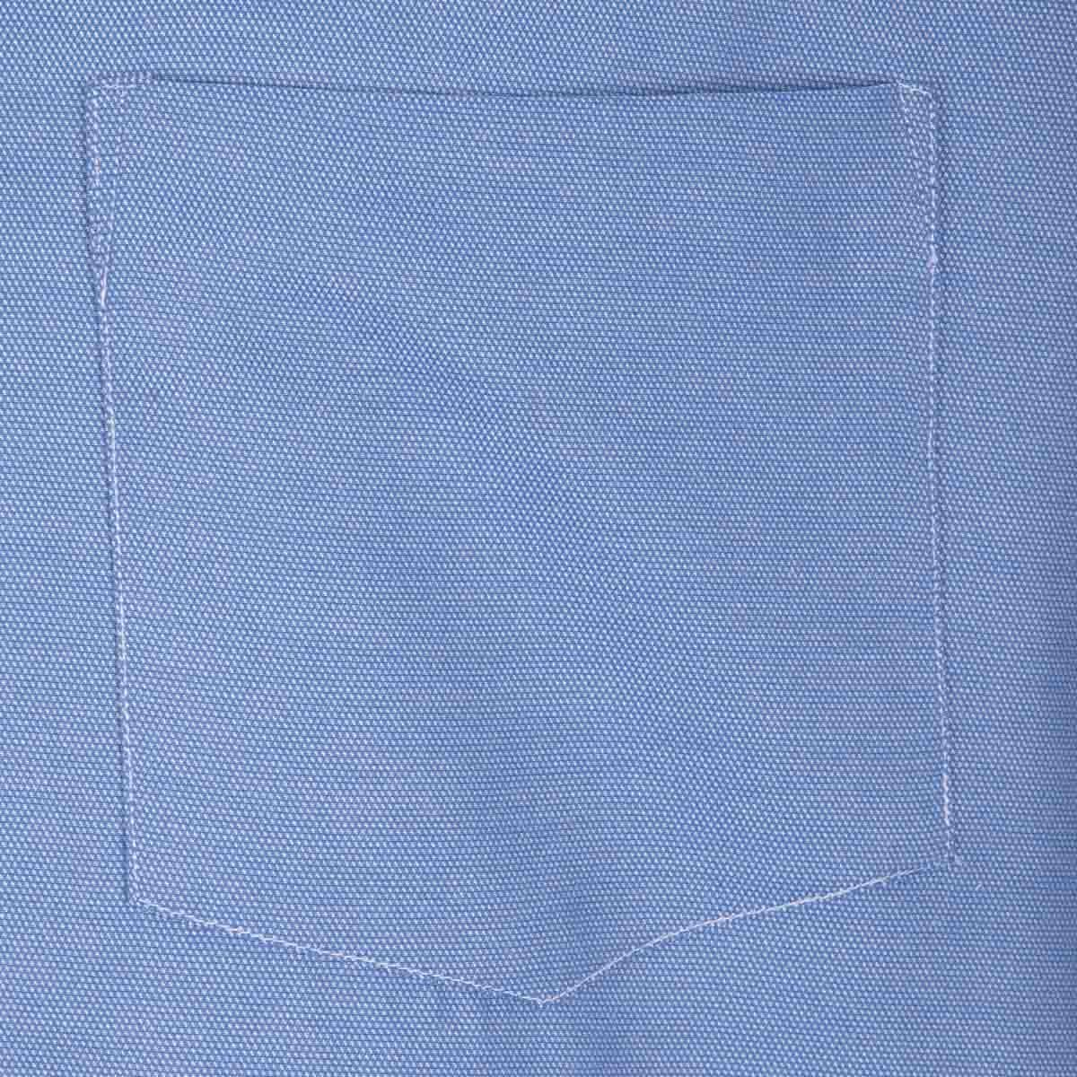 Camisa de Vestir Azul Combinado Bruno Magnani