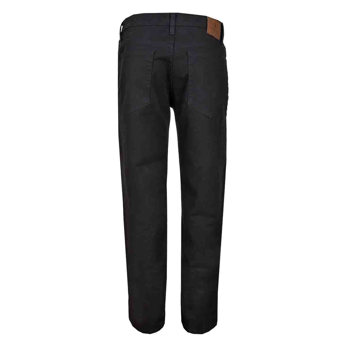 Jeans Negro Corte Recto Polo Club