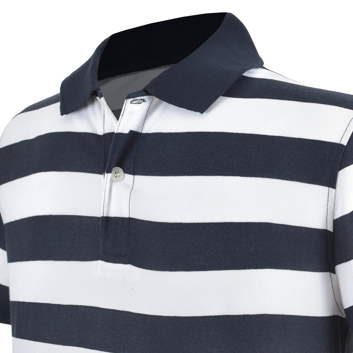 Playera Polo Manga Corta Rayas Fukka Plus Fkmx219-Jl1017