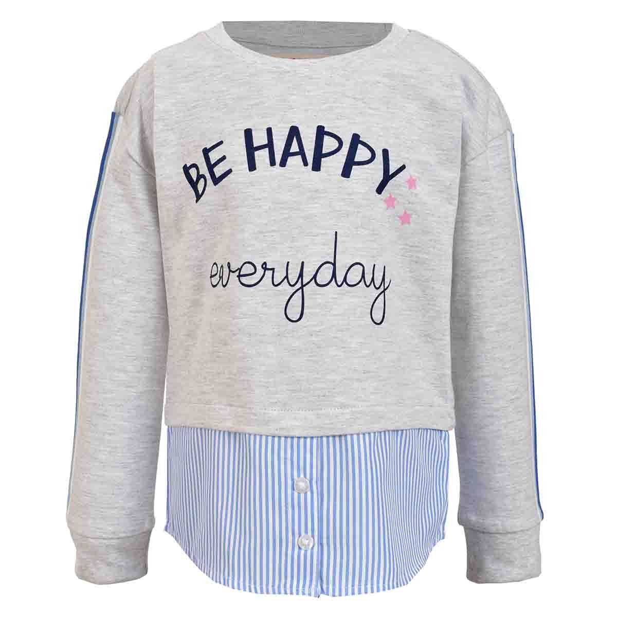 Sudadera con Blusa Fingida Fukka