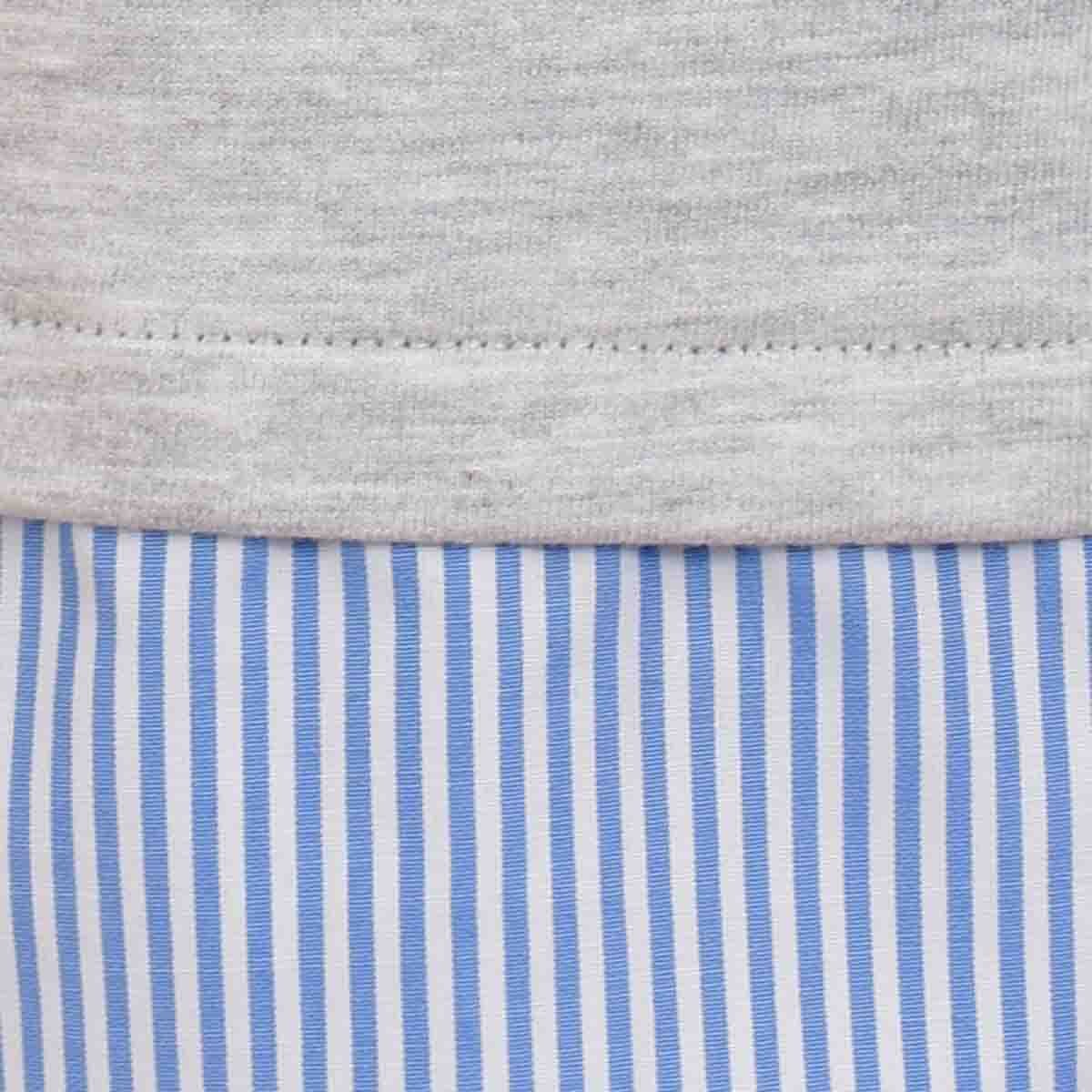 Sudadera con Blusa Fingida Fukka