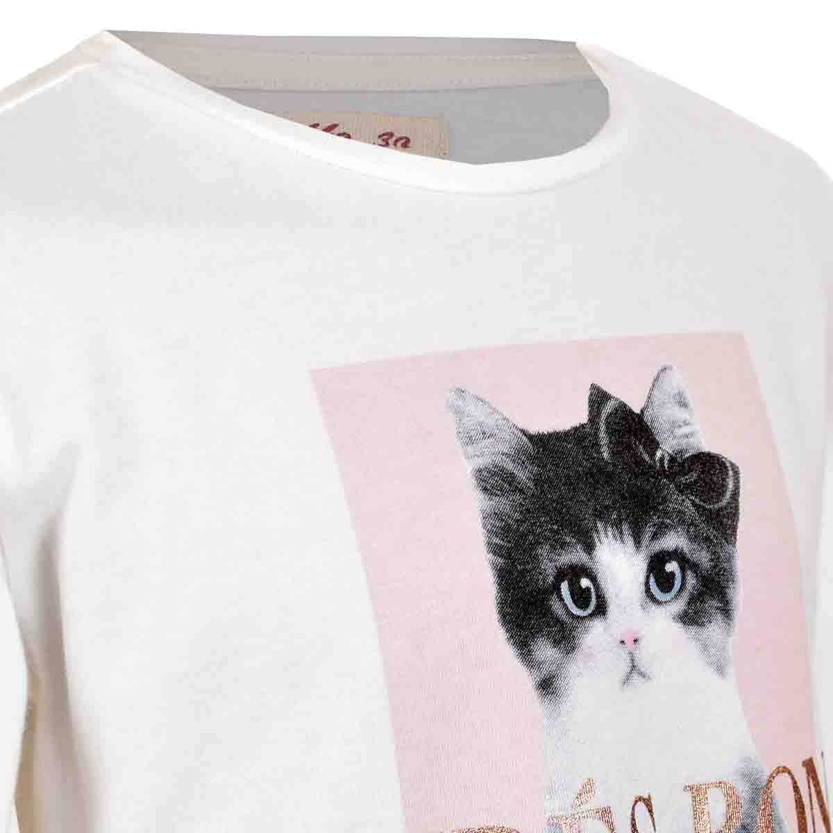 Playera Manga Larga con Grafico Fukka
