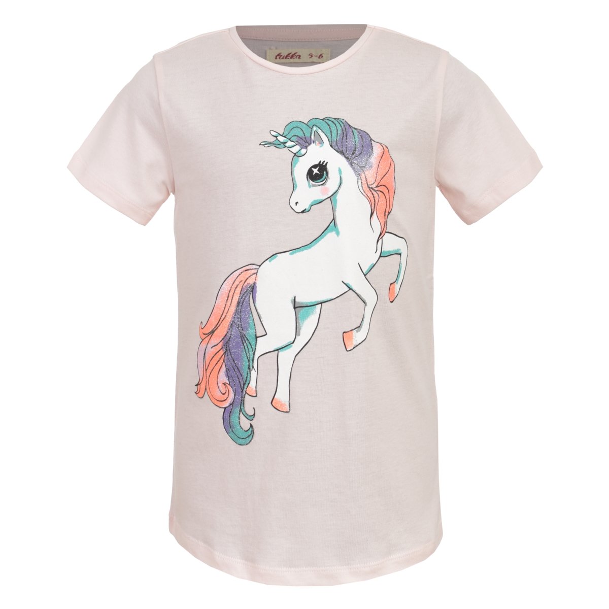 Playera Manga Corta con Aplicación Fukka