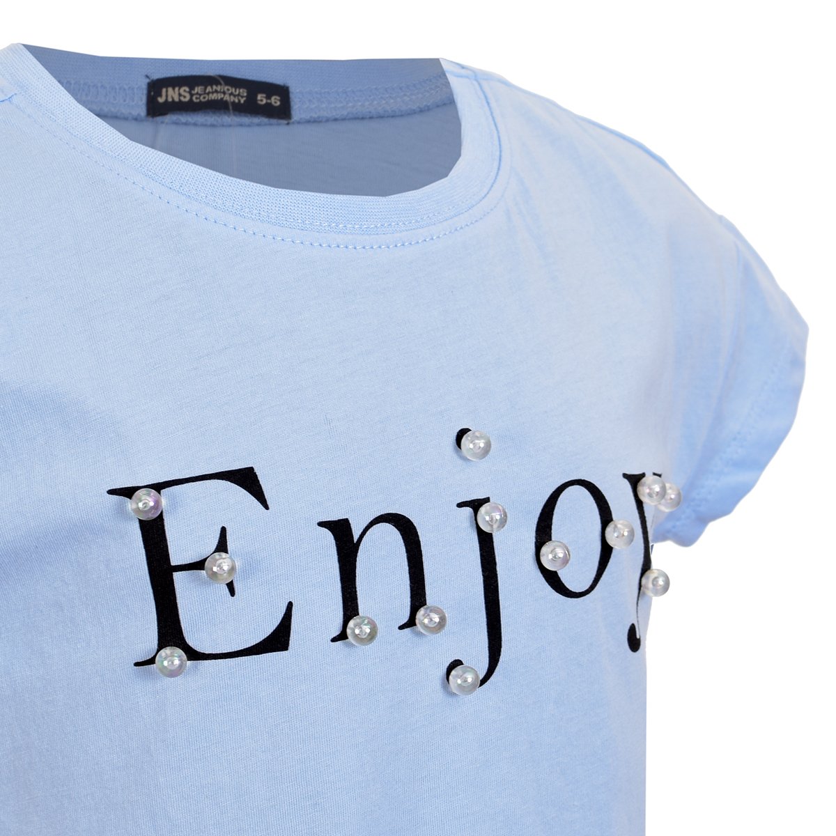Playera Manga Corta con Grafico Jeanious
