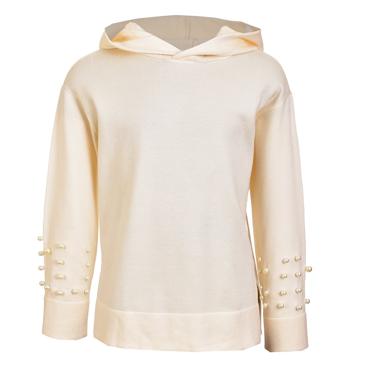 Sudadera con Perlas Y Capucha Jeanious