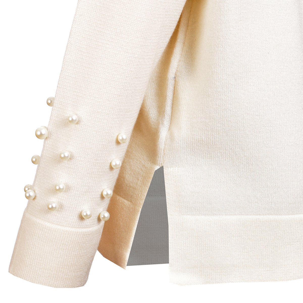 Sudadera con Perlas Y Capucha Jeanious