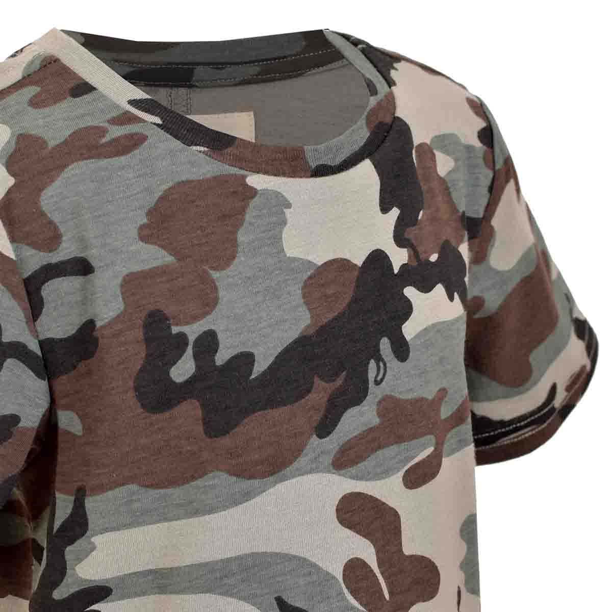 Playera Manga Corta Estampada Fukka