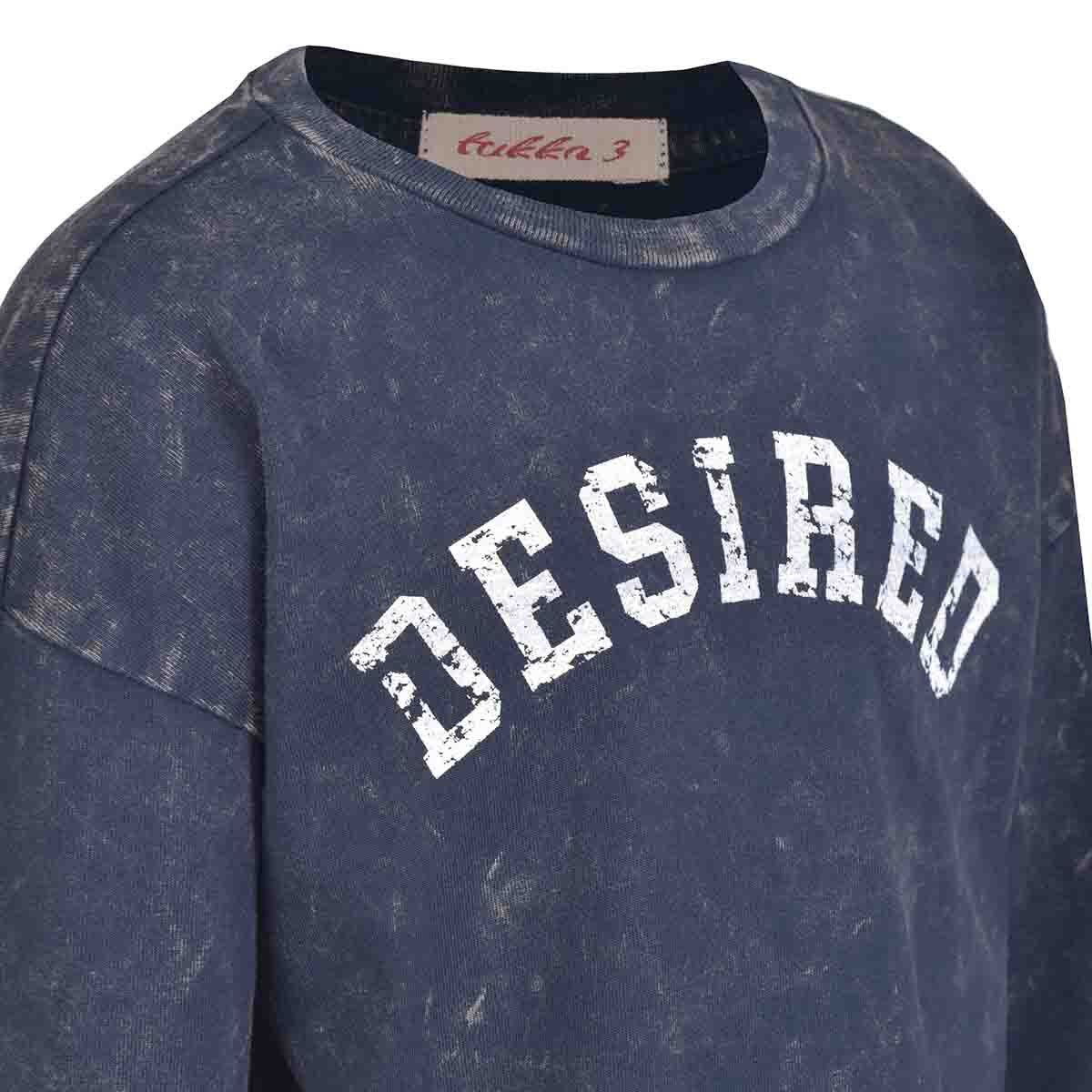 Playera Manga Larga con Gráfico Fukka