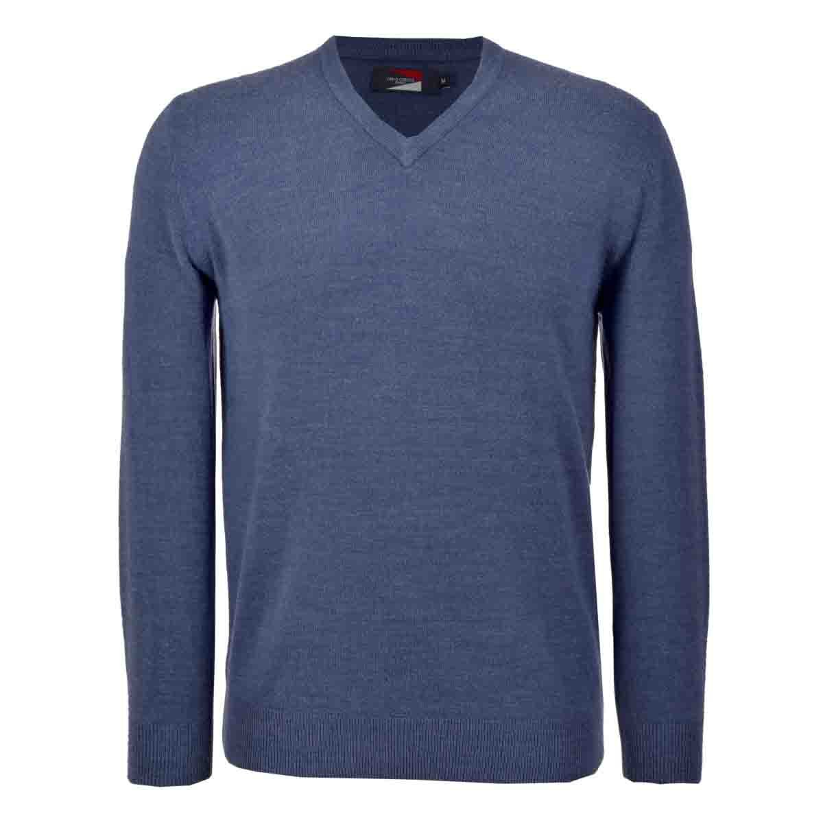 Suéter Cuello V Cashmere Touch Carlo Corinto