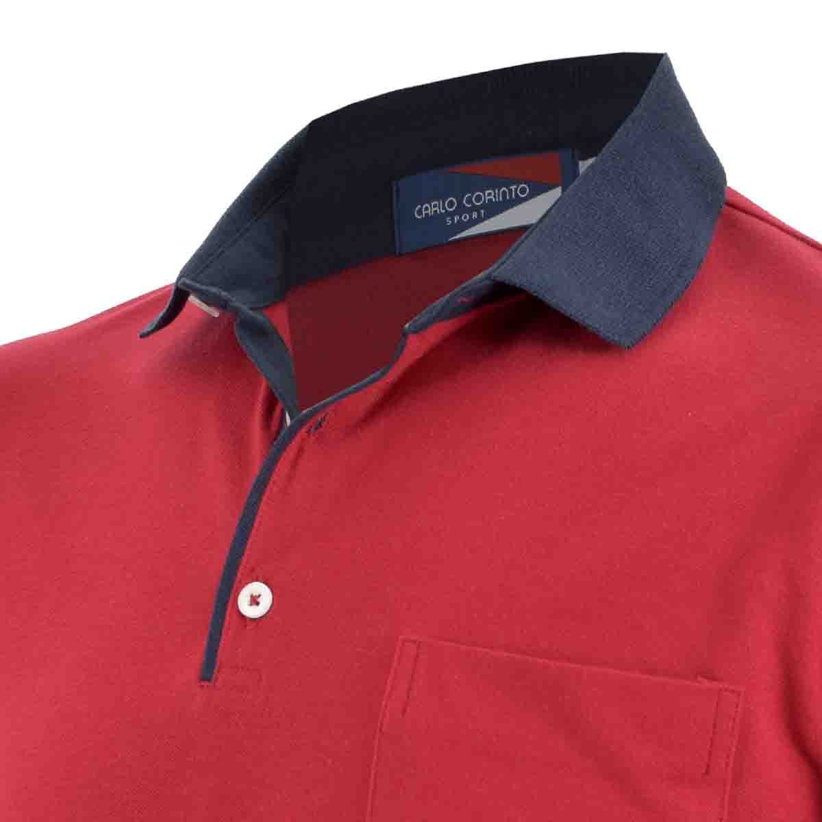 Playera Polo Cuello Mrha015Dp Carlo Corinto