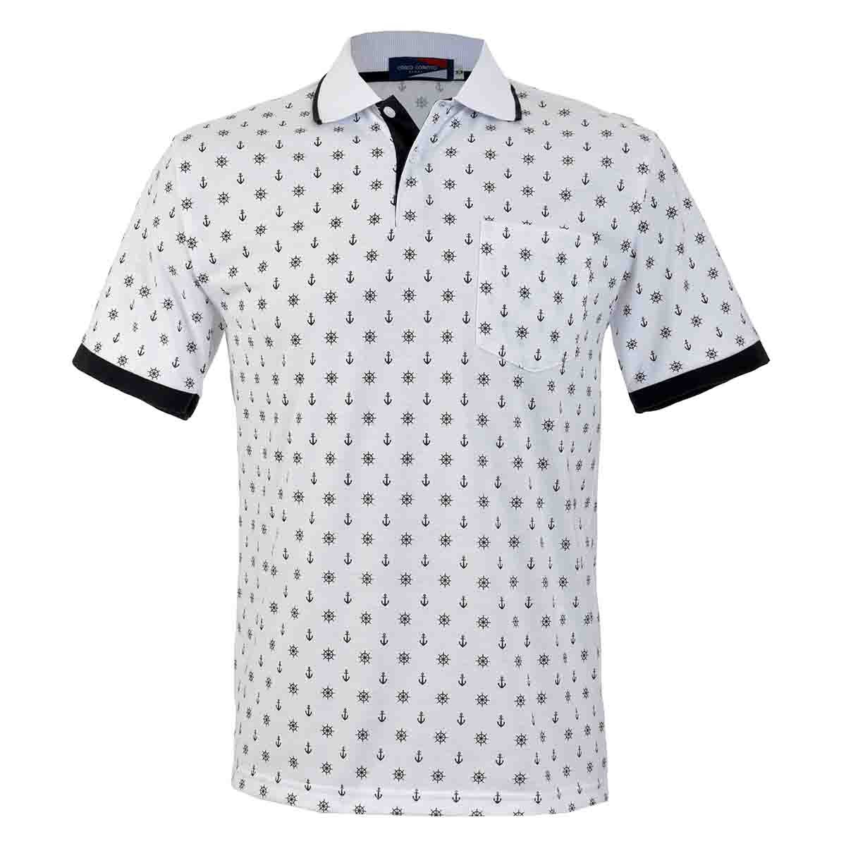 Playera Polo Estampada Carlo Corinto